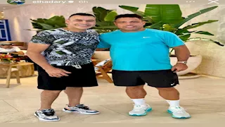 ستوري نجوم كرة القدم.. صلاح مع السعيد وحجازي.. الحضري مع مارسيلو.. ودونجا مع كلبه