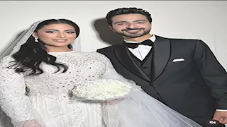 صور جديدة من حفل زفاف شقيق محمد أنور والممثلة مريم البحراوي