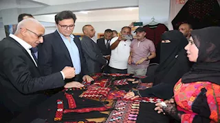 وزير الثقافة ومحافظ شمال سيناء يفتتحان بيت ثقافة قاطية ببئر العبد