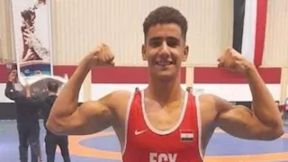 حمزة محمد ابن الأقصر يمثل مصر فى بطولة العالم للمصارعة الحرة