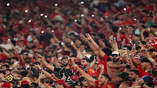 "الأكثر شعبية".. خالد بيومي يشيد بجماهير الأهلي