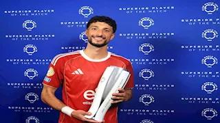 وسام أبو علي يحصد جائزة رجل مباراة الأهلي وبورتو