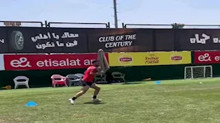 "قبل بداية الموسم".. أحمد عبد القادر يخوض تدريبات تأهيلية بشكل منفرد