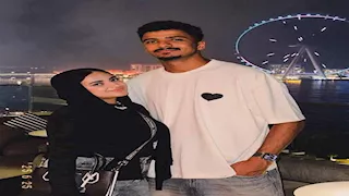 7 صور لاحتفال حسام عبد المجيد بعيد ميلاد خطيبته 