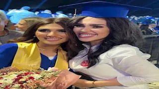 مي فاروق تحتفل بتخرج ابنتها.. وتعلق: "كبرت وبقت عروسة" (صور)