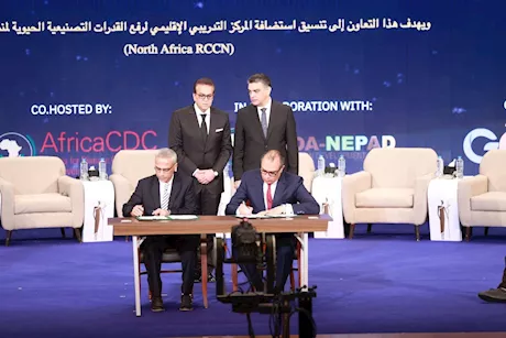 "الصحة" تعلن توقيع 10 بروتوكولات ومذكرات تفاهم بمؤتمر صحة إفريقيا