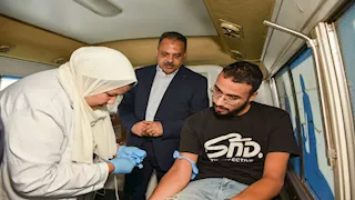 احتفالًا بيومه العالمي.. الشرقية تطلق حملة "تبرعك بالدم حياة" (صور)