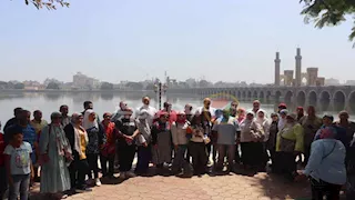 محافظ القليوبية يستقبل أول رحلة لزيارة المعالم السياحية والأثرية بالمحافظة - صور