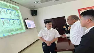 بناء محطة ضخ وتخزين مياه.. تفاصيل زيارة وزير الكهرباء شبكة كهرباء جنوب الصين  