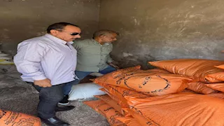 تموين الشرقية: ضبط 6 أطنان كيماوي مدعم قبل بيعها بالسوق السوداء