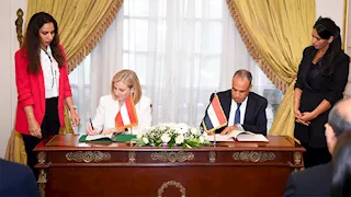 عبد العاطي ونظيرته النمساوية يوقّعان مذكرة تفاهم لتدشين آلية للتشاور بين البلدين