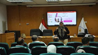 جامعة حلوان تنفذ برنامجًا لتدريب مديري الإدارات على مواجهة الأزمات