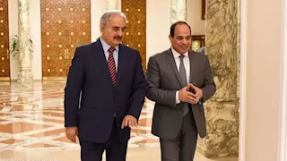 السيسي يستقبل قائد الجيش الليبي - تفاصيل