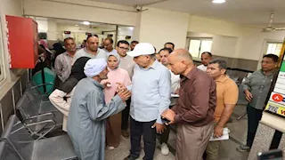 يسع 105 سيارات.. محافظ المنيا يتفقد موقف سمالوط الجديد (صور)