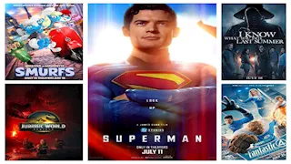 سوبرمان و فانتاستيك فور وعالم الديناصورات.. تعرف على أبرز أفلام شهر يوليو