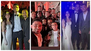 بحضور نجوم الأهلي.. طاهر محمد طاهر يحتفل بحفل زفافه