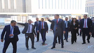 وزيرا التضامن والزراعة يتفقدان مقر البنك الزراعي بالعاصمة الإدارية