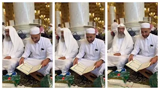بالفيديو| أحمد سعد يقرأ القرأن داخل المسجد النبوي.. وحنان ترك: "اللهم بارك"