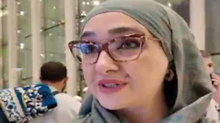 قبل إقلاع الرحلة بـ5 ساعات.. بوسنية تُفاجأ بقبولها لأداء الحج (فيديو)