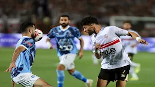 بيراميدز ينهى الشوط الأول متقدماً على الزمالك في نهائي كأس مصر