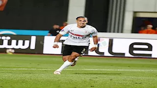 الصور الأولى من حنة مهاجم الزمالك ناصر منسي