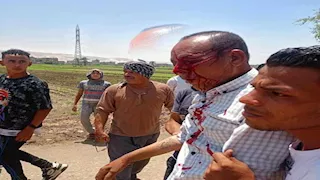 مواطنون رشقوا بالطوب.. إصابة مدير حماية الأراضي بسوهاج خلال حملة إزالة 