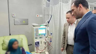 مستشفى فايد بالإسماعيلية يقدم 100 جلسة غسيل كلوي خلال عيد الأضحى