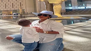 داخل المتحف المصري الكبير.. جوري بكر في أحدث ظهور مع ابنها