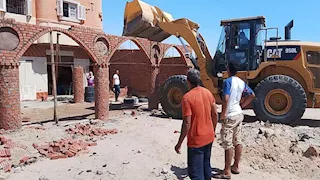 إزالة 23 حالة تعد على أملاك الدولة بجنوب سيناء