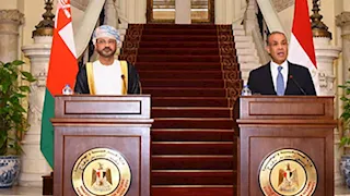 مصر وعُمان: لا لتهجير الفلسطينيين.. وندعم الحلول الدبلوماسية للملف النووي الإيراني