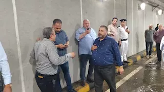 بعد موجة الأمطار.. توجيه عاجل من محافظ الشرقية بتيسير الحركة المرورية (صور)