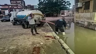 بعد طقس عنيف.. توجيه عاجل بسحب تجمعات الأمطار من شوارع المنوفية (صور)