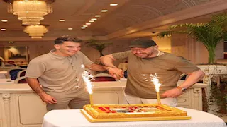 10 صور لاحتفال زيزو مع أحمد السقا بفيلمه الجديد