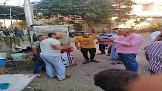 فيديو يثير الجدل بسوهاج.. تفاصيل اشتباك في حملة إزالة إشغالات بطهطا