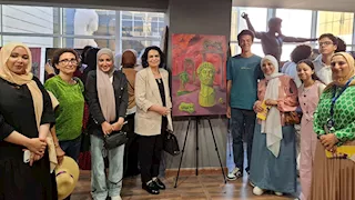 المتحف اليوناني الروماني يعرض 44 لوحة من وحي الآثار بالإسكندرية 