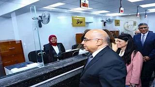 وزراء العدل والتخطيط والتنمية المحلية يفتتحون فرع توثيق محكمة جنوب الجيزة الابتدائية | صور
