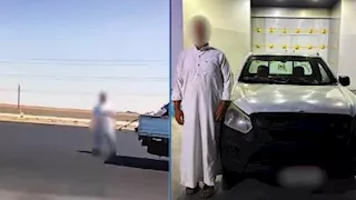 ضبط سائق بتهمة السير برعونة أعلى الدائري