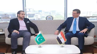 وزيرا الزراعة ونظيره الباكستاني يبحثان تعزيز التعاون وتبادل الخبرات