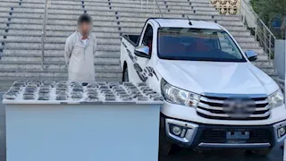 أسلحة وحشيش و38 ألف قرص..ضبط تجار سموم بحوزتهم شحنة بـ20 مليون جنيه | صور