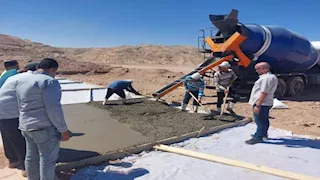 استكمال أعمال حماية وادي بعبع بجنوب سيناء من أخطار السيول