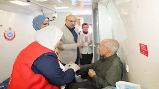 بالصور- انطلاق فعاليات "100 يوم صحة" في بني سويف