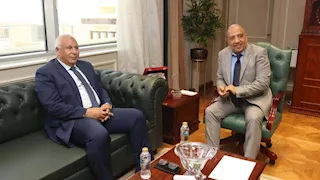 وزير الكهرباء ومحافظ الوادي الجديد يبحثان خطةَ تأمين التغذية الكهربائية بالمحافظة