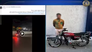 بعد انتشار الفيديو.. القبض على ميكانيكي قاد دراجته بتهور في الإسكندرية