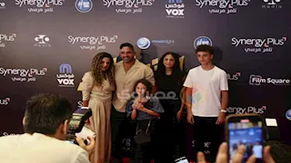 أمير كرارة وهنا الزاهد ومصطفي غريب.. أبطال فيلم "الشاطر" يحتفلون بالعرض الخاص