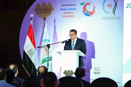 وزير الصحة: الغذاء الآمن حجر الأساس لصحة المصريين