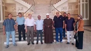 منطقة الإسماعيلية الأزهرية تستقبل لجنة قطاع المعاهد لمتابعة تجهيز بيت الشباب