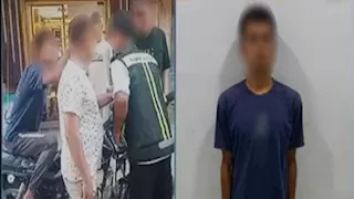 طالب يعترض على توقيفه بعد مخالفة مرورية في كفر شكر | فيديو