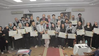 محمد رياض يشهد ختام ورشة الإلقاء بـ"القومي للمسرح" (صور)