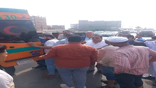 دون وفيات.. تصادم عدد من السيارات الملاكي بالقاهرة الجديدة