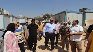 محافظ القليوبية ومساعد وزير الصحة يتفقدان مستشفى شبين القناطر - صور